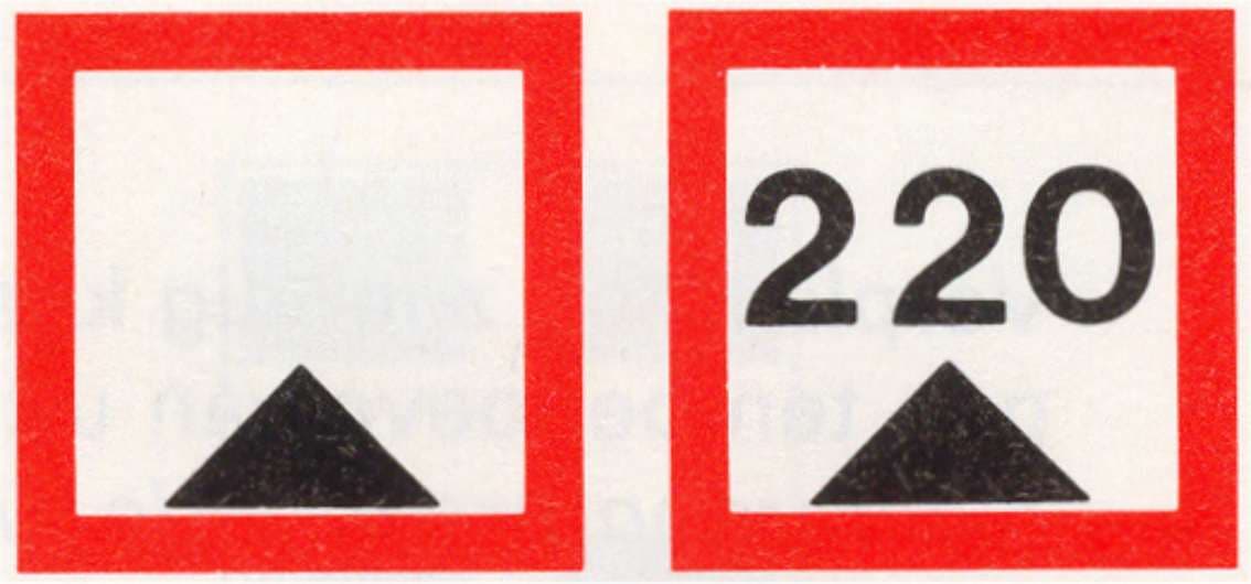 Verkeersteken B.11b: Verplichting marifoon VHF (met kanaal)