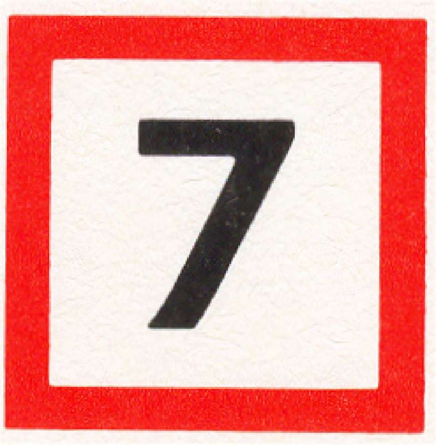 Verkeersteken B.6: Verplichting vaartbeperking (km/u)