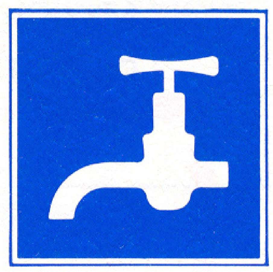 Verkeersteken E.13: Drinkwater voor schepen