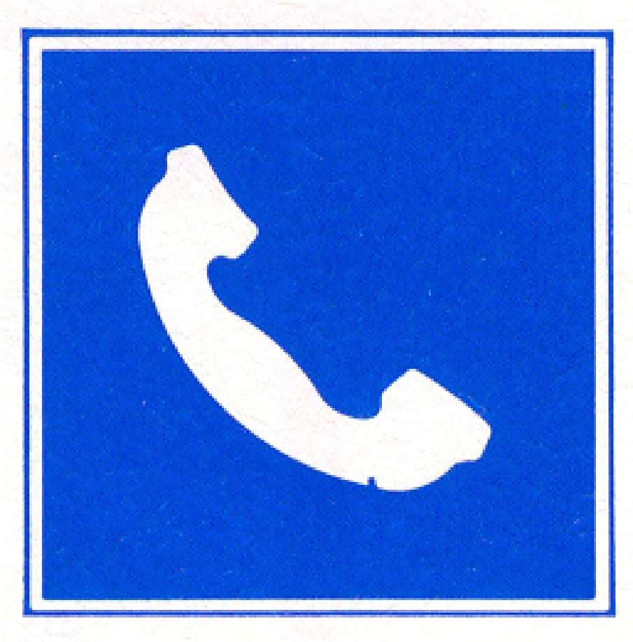 Verkeersteken E.14: Telefoon