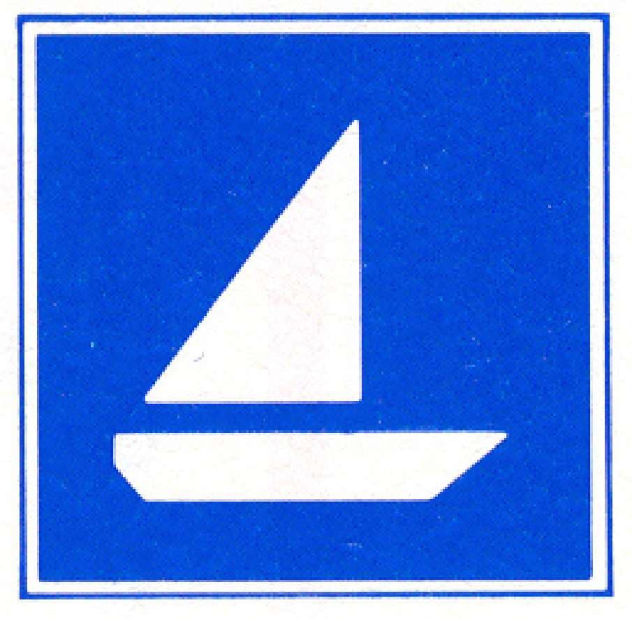 Verkeersteken E.18: Zeilschepen toegestaan
