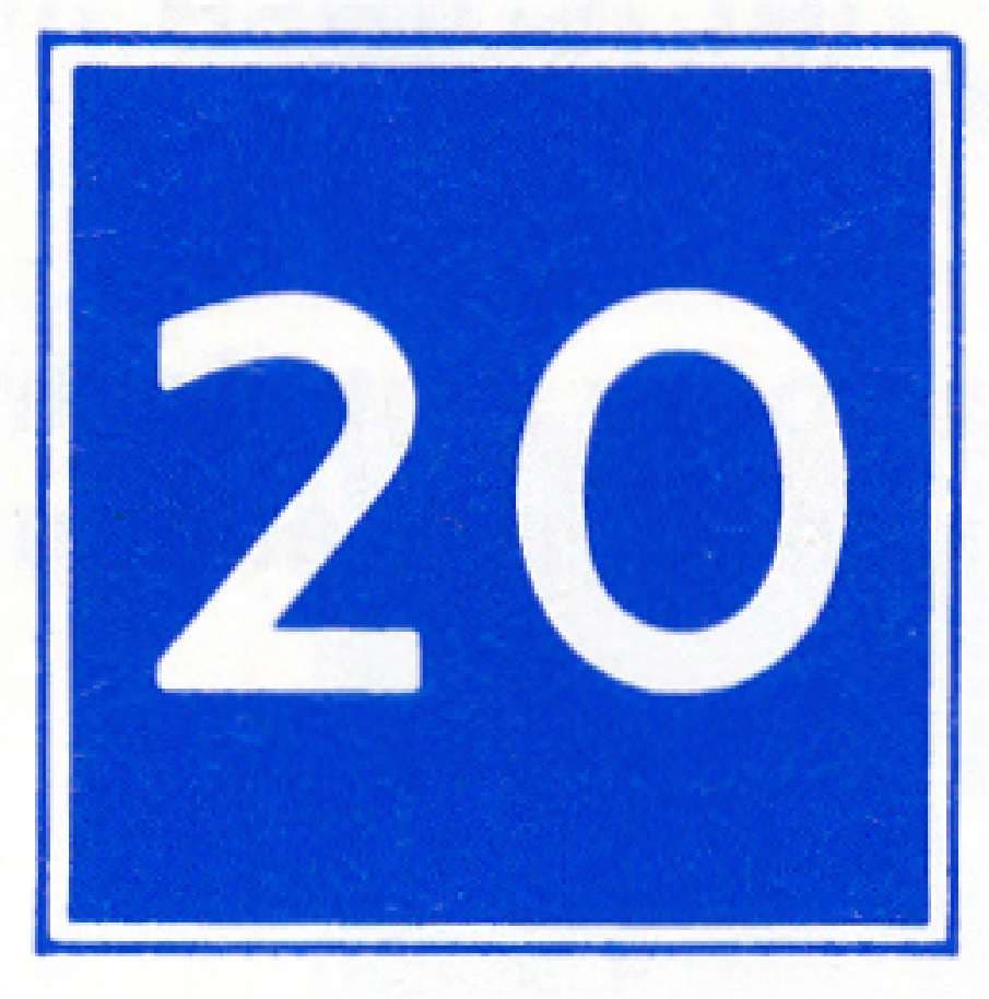 Verkeersteken E.5.1: Ligplaats toestemming (max breedte)