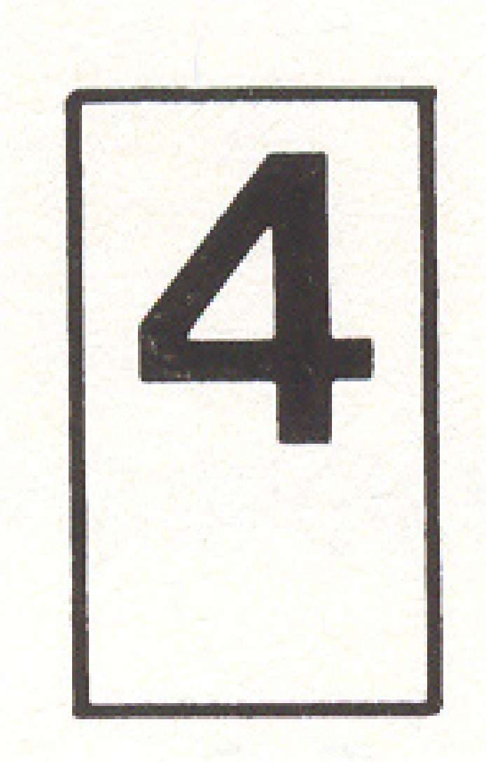 Verkeersteken H.1b: Hectometeraanduiding