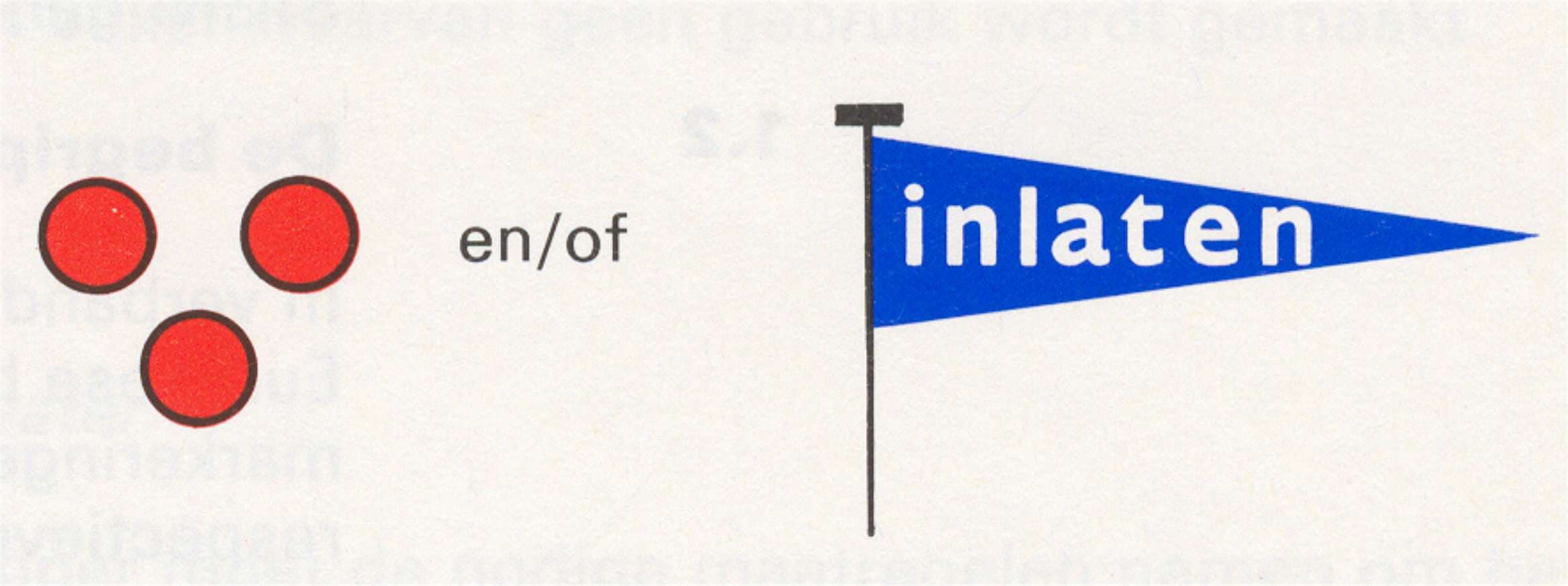 Verkeersteken H.3-e: Spui/inlaat variant e